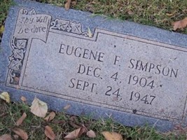 Eugene F Simpson