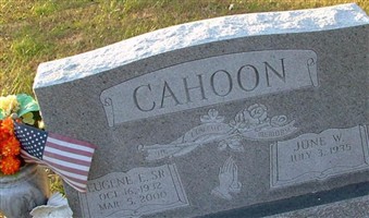 Eugene Fields Cahoon, Sr Eugene Fields Cahoon, Sr
