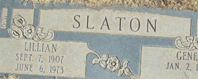 Eugene "Gene" Slaton Eugene "Gene" Slaton