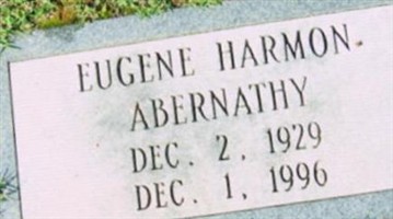 Eugene Harmon Abernathy Eugene Harmon Abernathy