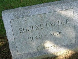Eugene I Yoder Eugene I Yoder