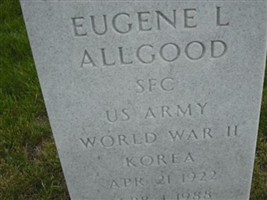 Eugene Laning Allgood Eugene Laning Allgood