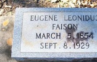 Eugene Leonidus Faison Eugene Leonidus Faison