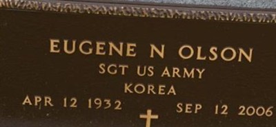 Eugene N Olson Eugene N Olson