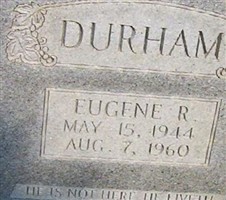 Eugene R Durham Eugene R Durham