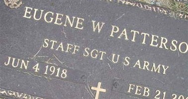 Eugene W Patterson Eugene W Patterson