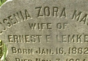 Eugenia Zora Mason Lemke Eugenia Zora Mason Lemke