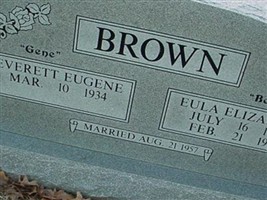 Eula Elizabeth Brown Eula Elizabeth Brown