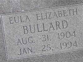 Eula Elizabeth Bullard Eula Elizabeth Bullard