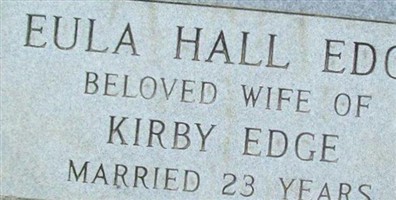 Eula Hall Edge Eula Hall Edge