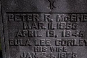 Eula Lee Corley McGhee