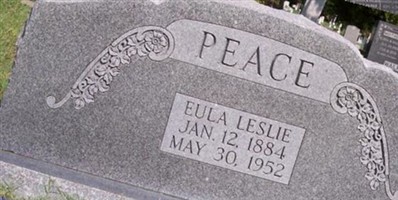 Eula Leslie Peace Eula Leslie Peace