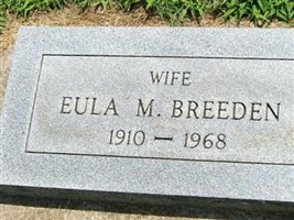 Eula M Breeden