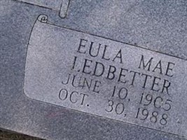Eula Mae Ledbetter Speed Eula Mae Ledbetter Speed