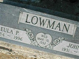 Eula P. Lowman