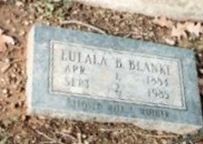 Eulala Bell "Dude" Moore Blanke Eulala Bell "Dude" Moore Blanke