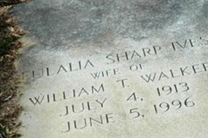 Eulalia Sharp Ives Walker Eulalia Sharp Ives Walker
