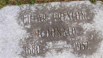 Eular Preston McDonald
