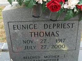 Eunice DePriest Thomas