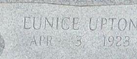 Eunice Earlene Upton Mitchem