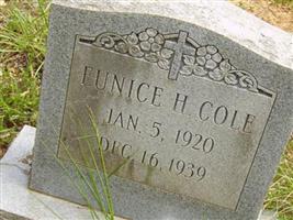 Eunice H Cole