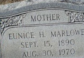 Eunice H. Marlowe Eunice H. Marlowe