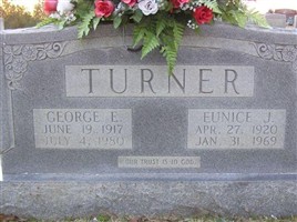 Eunice J Turner