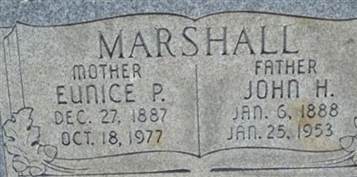 Eunice Pollack Marshall Marshall