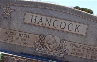 Eunice Richardson Hancock Eunice Richardson Hancock
