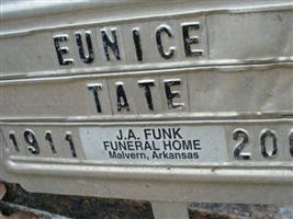 Eunice Swafford Tate Eunice Swafford Tate