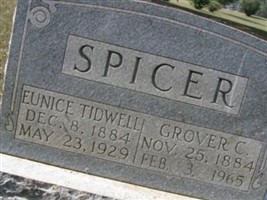 Eunice Tidwell Spicer Eunice Tidwell Spicer