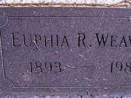 Euphia R Weaver