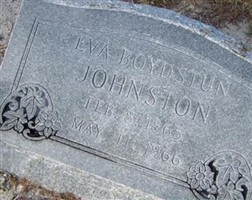 Eva Boydstun Johnston Eva Boydstun Johnston