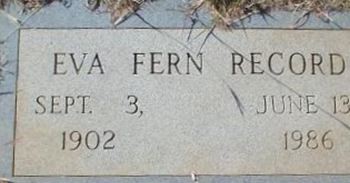 Eva Fern Record