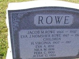Eva J Homsher Rowe