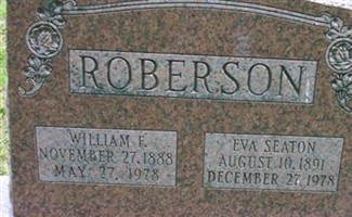 Eva Lavadeth Seaton Roberson Eva Lavadeth Seaton Roberson
