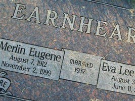 Eva Lee Pevey Earnheart