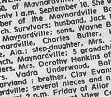 Eva Mae Evans Buckner