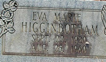 Eva Marie Higginbotham