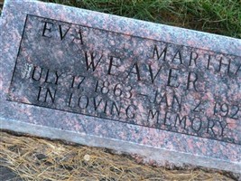 Eva Martha Weaver