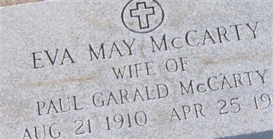 Eva May McCarty