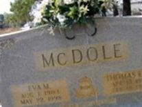 Eva May McLemore McDole Eva May McLemore McDole
