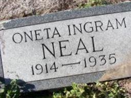 Eva Oneta Ingram Neal