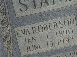 Eva Roberson Standridge Eva Roberson Standridge
