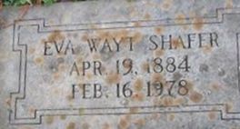 Eva Wayt Shafer