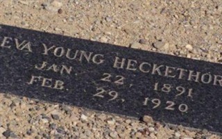 Eva Young Heckethorn Eva Young Heckethorn
