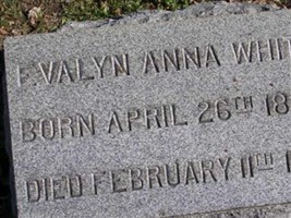 Evalyn Anna White Evalyn Anna White