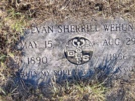 Evan Sherrill Wehunt