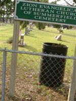 Zion Evangelical Lutheran Church Cemetery