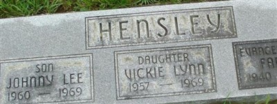 Evangeline Rae Farrar Hensley
